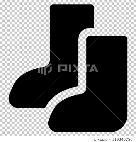 くつ下のアイコンイラスト くつ下のアイコンイラスト 119340750