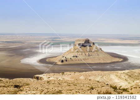 Karyn Zharyk depression view, Mangystau region, Kazakhstan 119341582