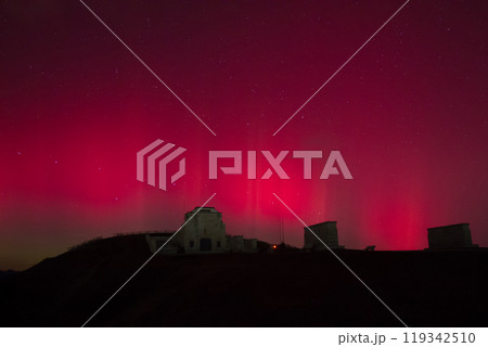 Stable auroral red arc, SAR, view from Italy Stable auroral red arc, SAR, view from Italy 119342510