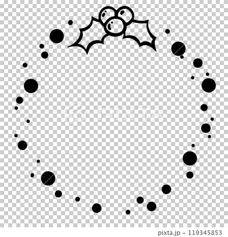 黒のリース 黒のリース 119345853