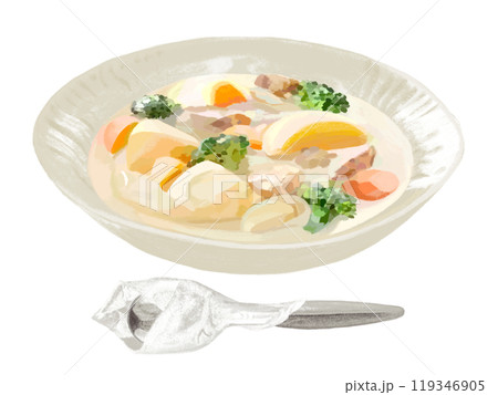 クリームシチュー(スプーン付き) クリームシチュー(スプーン付き) 119346905