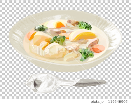 クリームシチュー(スプーン付き) クリームシチュー(スプーン付き) 119346905