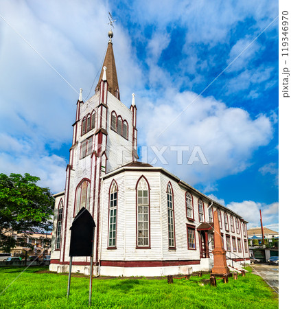 St. Andrew's Kirk, one of the oldest buildings in Georgetown, the capital of Guyana St. Andrew's Kirk, one of the oldest buildings in Georgetown, the capital of Guyana 119346970