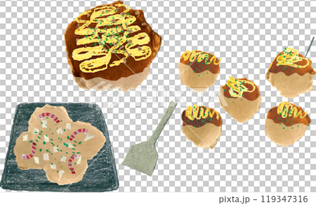 Flour Festival, Takoyaki, Okonomiyaki, Monjayaki, Teppanyaki 119347316