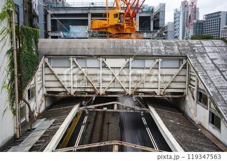 工事中のJR御茶ノ水駅　2019年8月22日撮影 119347563