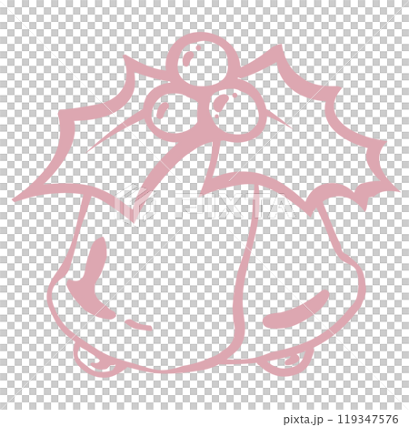 ピンクのベルと柊 ピンクのベルと柊 119347576