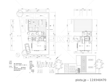 住宅　30坪プラン　4LDK 3LDK 119348470