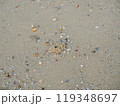 Sand on beach for background 119348697