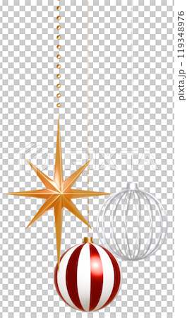 3D素材_クリスマスオーナメント 3D素材_クリスマスオーナメント 119348976