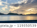慶良間諸島座間味島の夕景 119350539