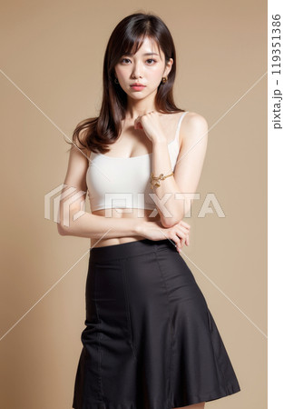 AI生成画像【人物】若い女性 AI生成画像【人物】若い女性 119351386