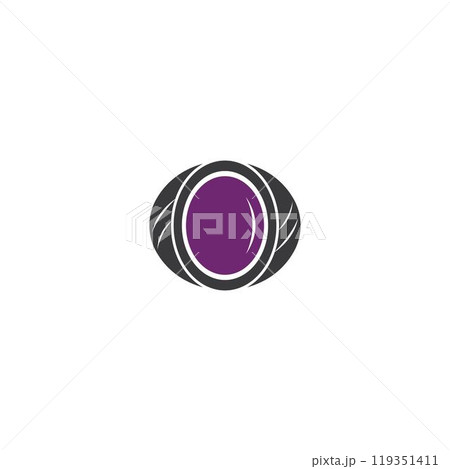 Agate rings logo vector template 119351411
