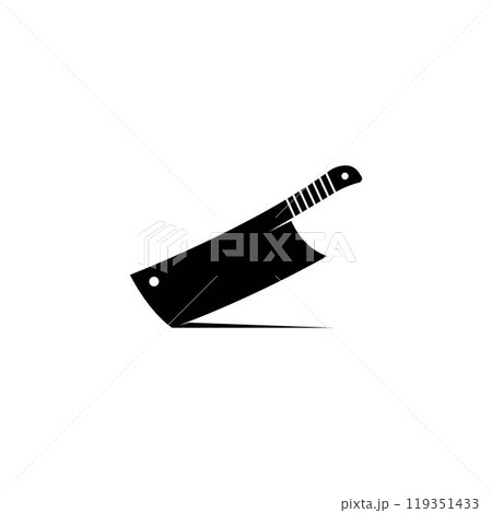 Knife Icon Vector Illustration design template Knife Icon Vector Illustration design template 119351433