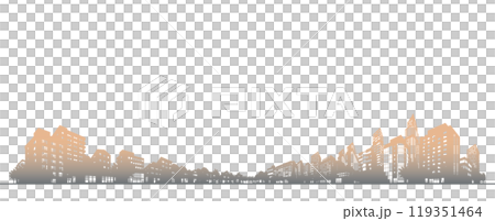 以陰影表達的城市景觀的插圖。 119351464