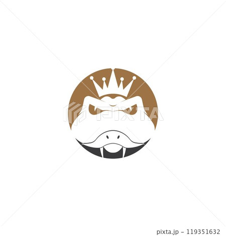 Snake logo vector template 119351632
