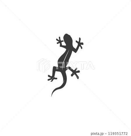 Lizard logo design vector template Lizard logo design vector template 119351772