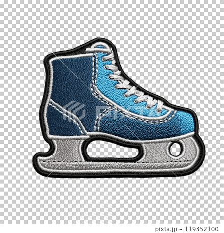 滑冰鞋刺繡補丁 滑冰鞋刺繡補丁 119352100