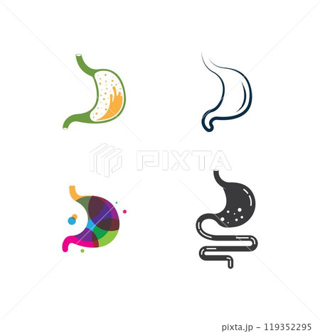 stomach care icon designs concept stomach care icon designs concept 119352295