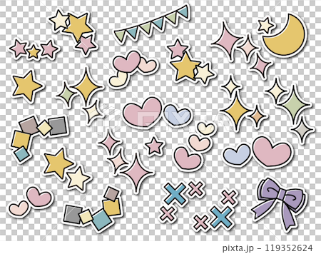 あしらいワンポイントセット2 119352624