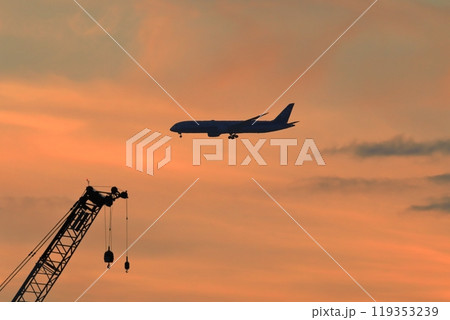 旅客機の離着陸 旅客機の離着陸 119353239