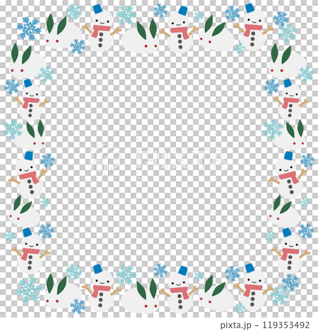 雪人框架 119353492