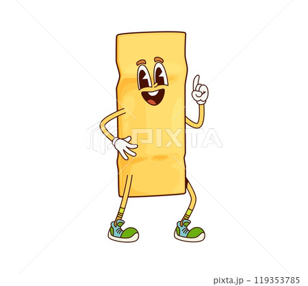Lasagna Italian pasta groovy childish character. Italy cuisine menu tasty gourmet cute personage, Lasagna raw pasta or Italian restaurant classic meal vintage groovy isolated vector funny character Lasagna Italian pasta groovy childish character. Italy cuisine menu tasty gourmet cute personage, Lasagna raw pasta or Italian restaurant classic meal vintage groovy isolated vector funny character 119353785