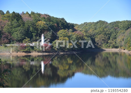 宮沢湖の紅葉 宮沢湖の紅葉 119354280
