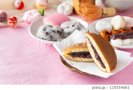 和菓子いろいろ 甘味 おやつ 和菓子いろいろ 甘味 おやつ 119354861
