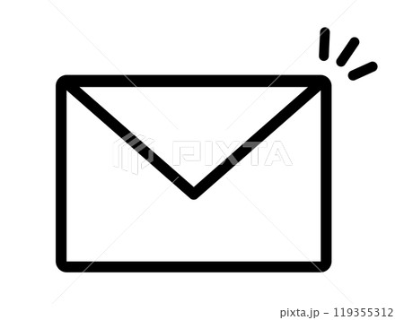 メールのアイコン（マーク） 119355312