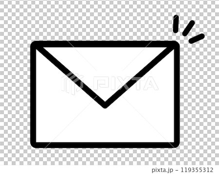 メールのアイコン（マーク） 119355312