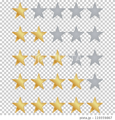 排名星級插圖集 119359867