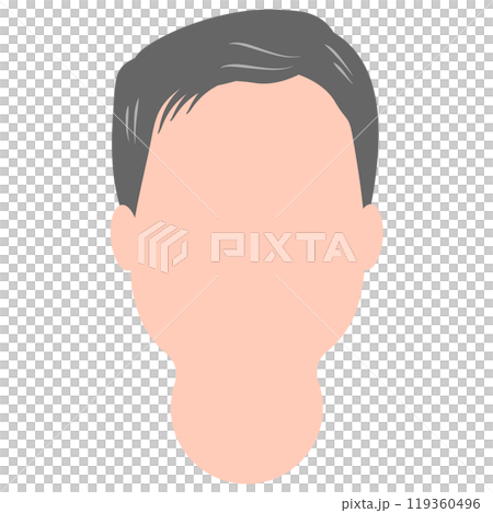 Simple male icon Office worker illustration Simple male icon Office worker illustration 119360496