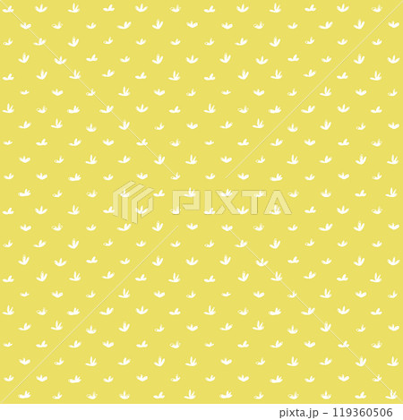Seamless flower and leaf pattern, floral vector background 119360506