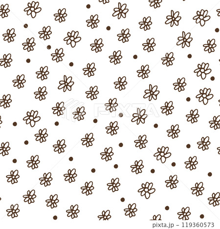 Seamless floral pattern, vector flower background Seamless floral pattern, vector flower background 119360573