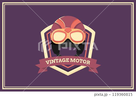 Background of vintage motorcycle helmet Background of vintage motorcycle helmet 119360815