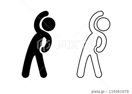 体操 ピクトグラム セット 119361079