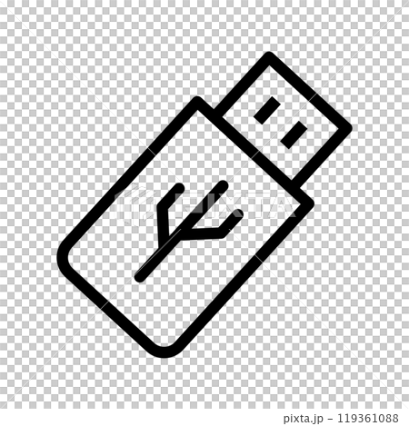 USBメモリ アイコン 119361088