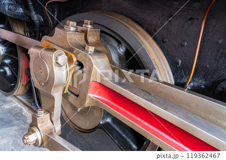 蒸気機関車のクランク 蒸気機関車のクランク 119362467