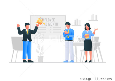 Employee of the month concept 119362469
