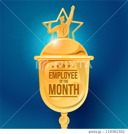 Employee of the month concept 119362502