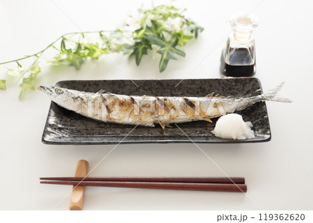 サンマの塩焼き サンマの塩焼き 119362620