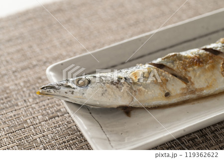 サンマの塩焼き サンマの塩焼き 119362622