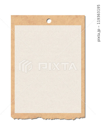 blank note paper on cork board 119363195