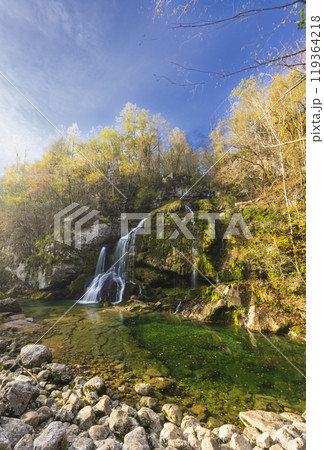 Waterfall Virje (Slap Virje), Triglavski national park, Slovenia Waterfall Virje (Slap Virje), Triglavski national park, Slovenia 119364218