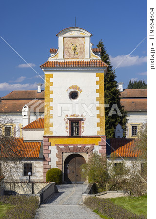 Kratochvile castle near Netolice, Southern Bohemia, Czech Republic 119364304