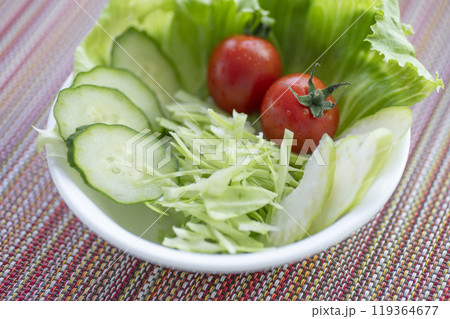 付け合わせサラダ 119364677