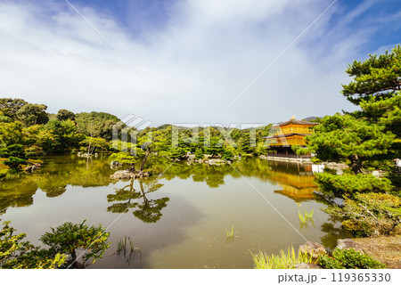 Kinkakuji Temple (The Golden Pavilion) in Kyoto, Japan 119365330