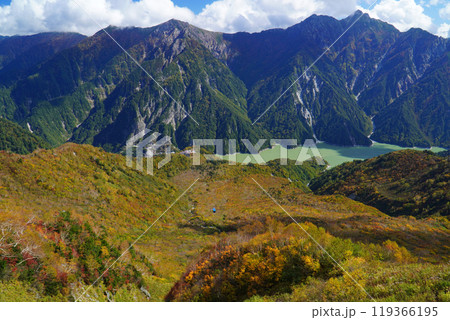 秋の大観峰からの眺め 秋の大観峰からの眺め 119366195