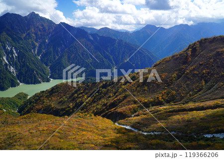 秋の大観峰からの眺め 秋の大観峰からの眺め 119366206