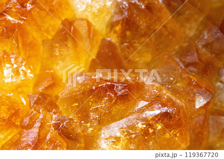 Close Up of a Healing Crystal Shiny Gemstone Precious Jewels 119367720